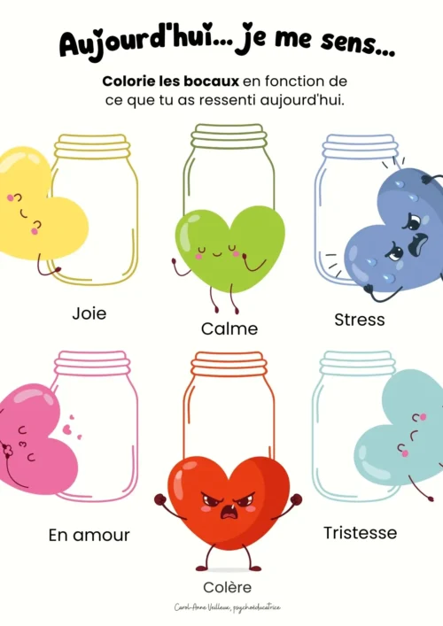 Les bocaux des émotions
