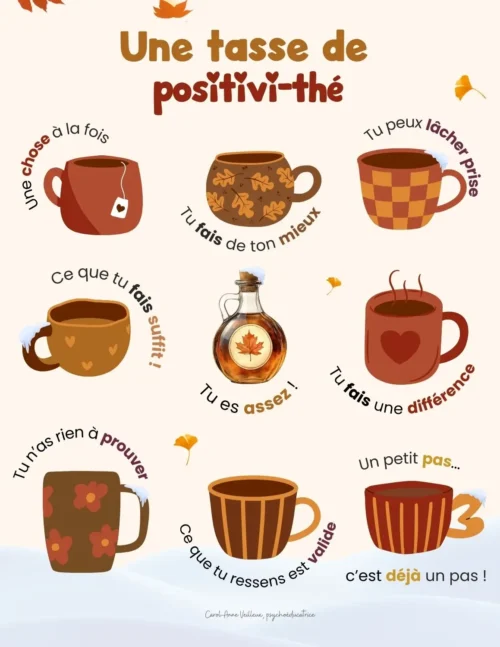Une tasse de positivi-thé - Printemps