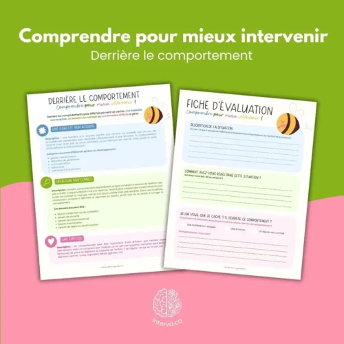 Comprendre pour mieux intervenir - Derrière le comportement