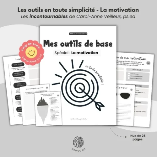 Mes outils de base en toute simplicité - Spécial motivation