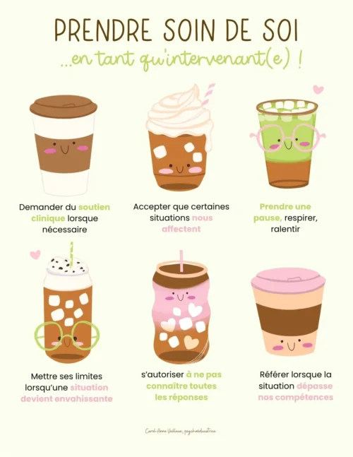 Prendre soin de soi en tant qu’intervenant(e)