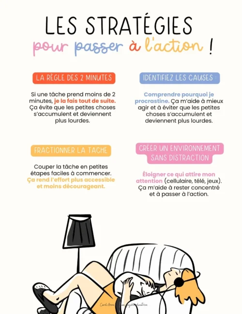 Procrastination - Stratégies pour passer à l’action