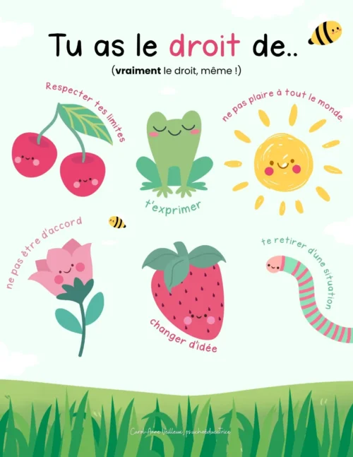 Tu as le droit de…