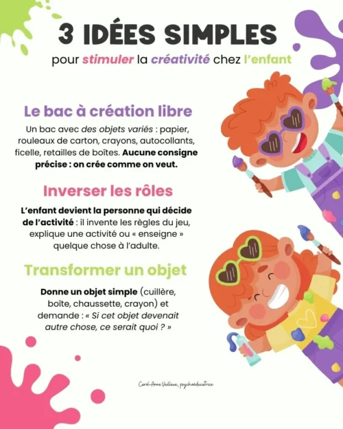 Stimuler la créativité