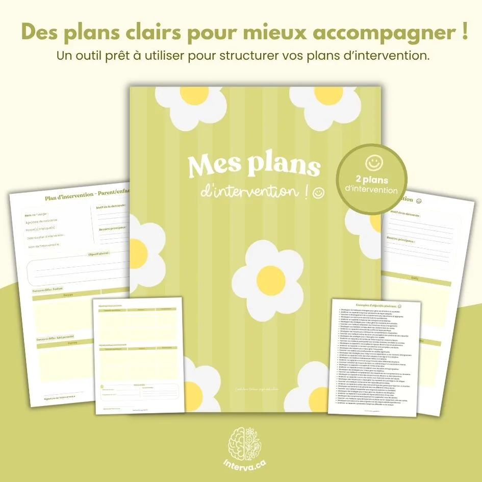 Mes plans d'intervention
