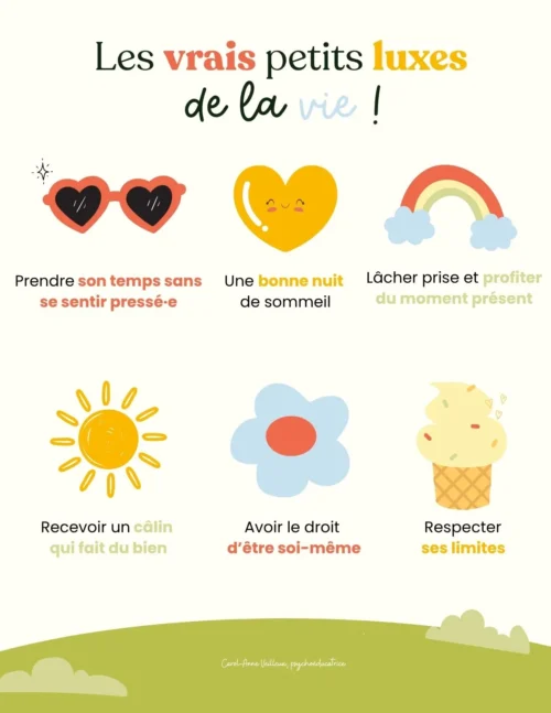 Les vrais petits luxes de la vie