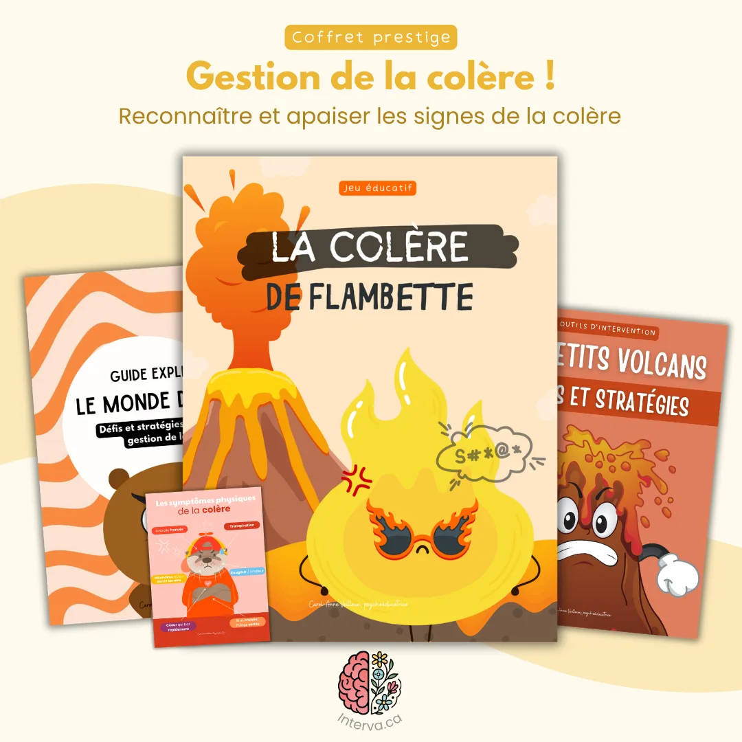 Coffret gestion de la colère