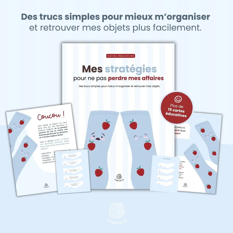 Mes stratégies pour ne plus perdre mes affaires