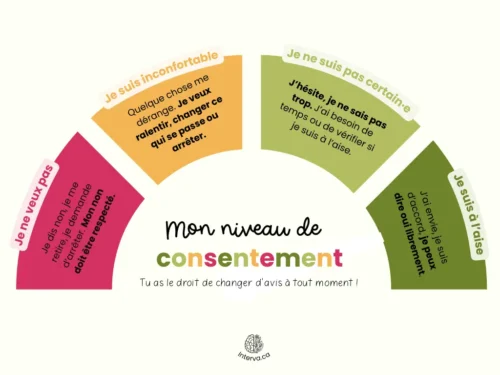 Mon niveau de consentement