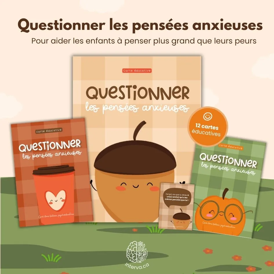 Questionner les pensées anxieuses - automne
